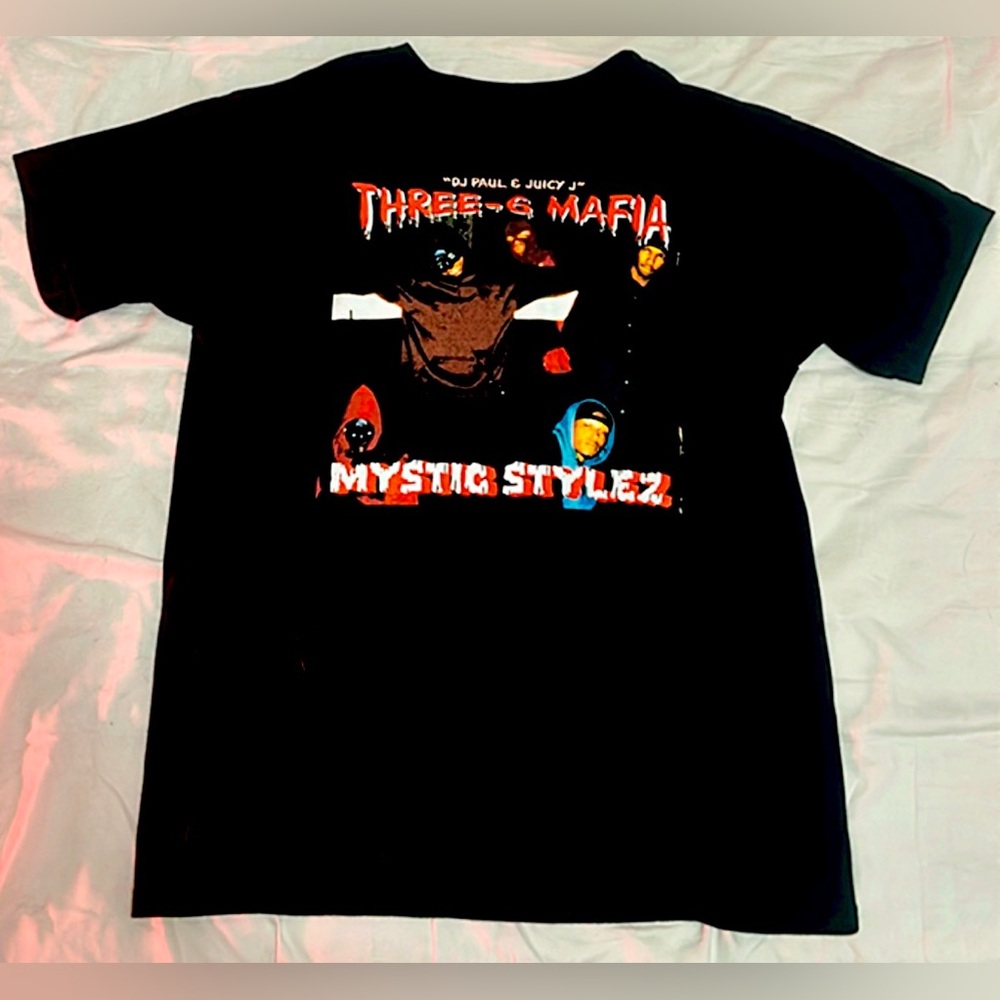 Three-6 Mafia Mystic Stylez T-Shirt - Medium Black